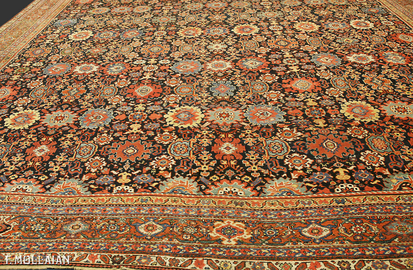 Tapis Persan Antique Farahan n°:68836545